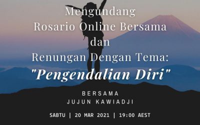 CIC Kensington: Doa Rosario Bersama dan Renungan oleh Jujun Kawiadji