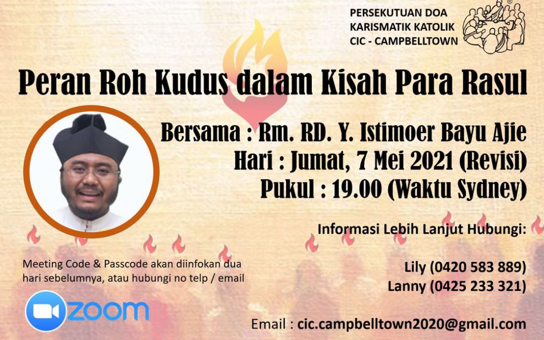 PDKK-CIC Campbelltown: Persekutuan doa online