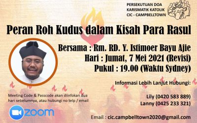 PDKK-CIC Campbelltown: Persekutuan doa online