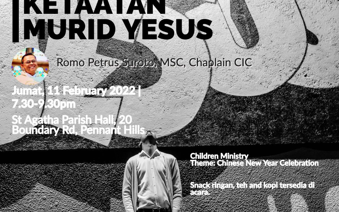 CIC St. Agatha: Pendalaman Iman