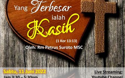 PDKK Epiphany: Persekutuan Doa pada hari Sabtu, 11 Juni 2021