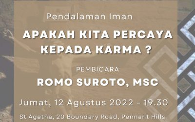 CIC St. Agatha: Pendalaman Iman